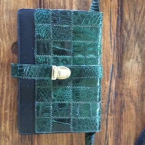 Vintage crocodile clutch/handbag – purse